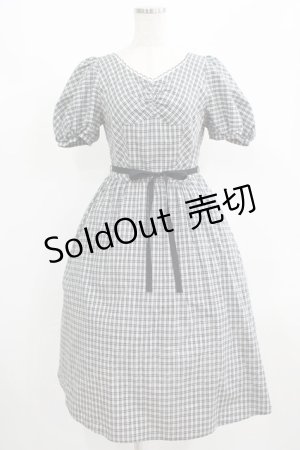 画像: MILK / Tressy dress  ブラックチェック H-25-09-01-071-ML-OP-KB-ZH