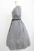 画像2: MILK / Tressy dress  ブラックチェック H-25-09-01-071-ML-OP-KB-ZH (2)