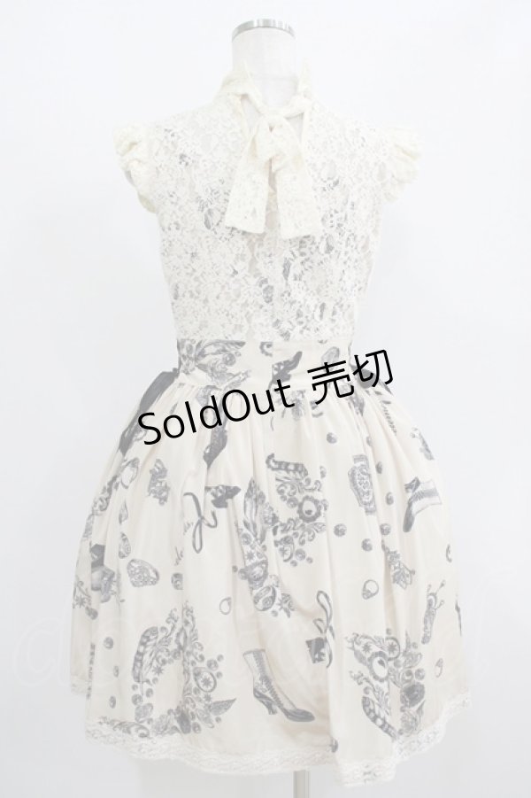 画像3: elements,H / ANTIQUE MOTIFワンピース  ベージュ H-25-09-01-021-PU-OP-KB-ZH (3)