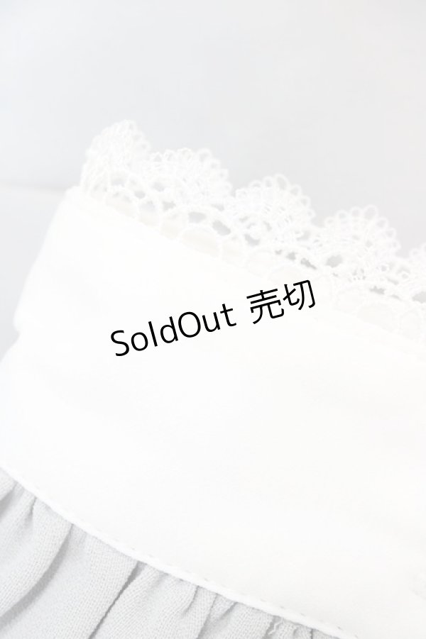 画像7: ATELIER PIERROT / Haunted Doll Dress  グレー×ホワイト H-25-09-02-1039-EL-OP-KB-ZH (7)