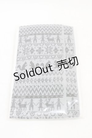 画像: Candy Stripper / プリントタイツ  ノルディック/グレー H-25-09-02-1007-PU-ZA-KB-ZH