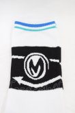 画像2: MILKBOY / Arrow socks  白×黒 H-25-09-02-1015-MB-ZA-KB-ZH (2)