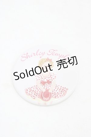 画像: Shirley Temple / 缶バッジ  ピンク H-25-09-02-1023-ET-ZA-KB-ZH