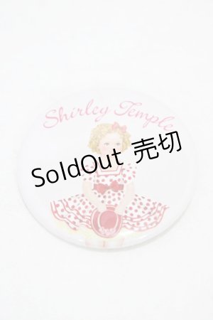 画像: Shirley Temple / 缶バッジ  ピンク H-25-09-02-1025-ET-ZA-KB-ZH
