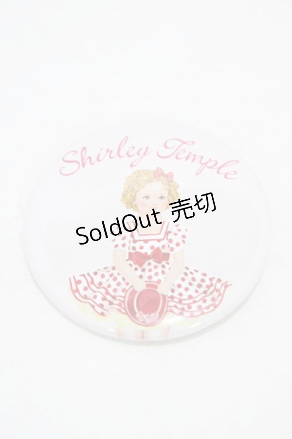 画像1: Shirley Temple / 缶バッジ  ピンク H-25-09-02-1025-ET-ZA-KB-ZH (1)