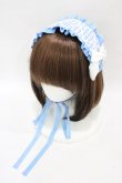 画像6: MILK / Poupeeワンピース＆ヘッドドレス  サックスギンガム H-25-09-02-1035-ML-OP-KB-ZH (6)