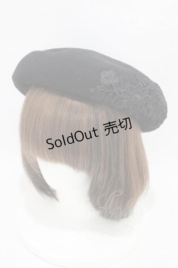 画像1: m petit by misako / TT*AMレースサーモベレー  ブラック H-25-09-03-1001-LO-AC-NS-ZH (1)