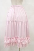 画像2: Chalmiere / ミディフリルペチスカート M ピンク H-25-09-03-1037-0-SK-NS-ZH (2)