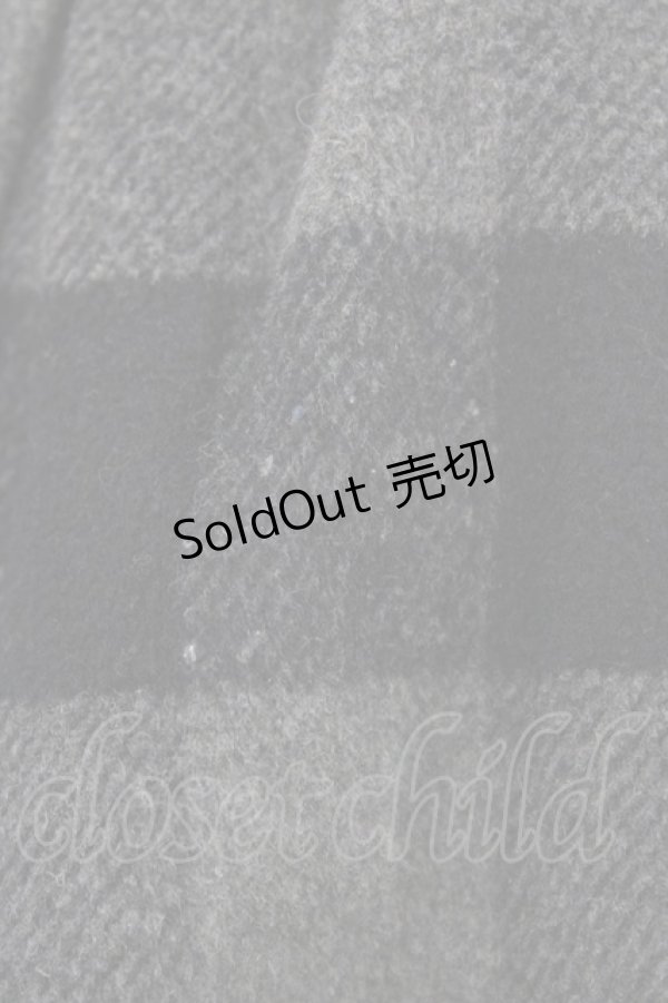 画像3: evelyn / チェックスカート Free グレー H-25-09-03-1040-LO-SK-NS-ZH (3)