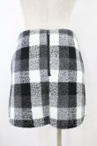 画像2: evelyn / チェック台形スカート Free ブラック H-25-09-03-1041-LO-SK-NS-ZH (2)