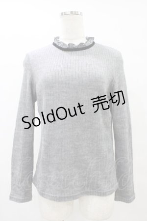 画像: mon lily / ハイネックトップス L グレー H-25-09-03-1054-LO-TO-NS-ZH
