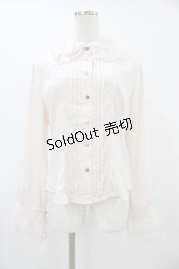 画像1: BABY,THE STARS SHINE BRIGHT / シャーリーンブラウス Free ピンク H-25-09-03-1018-BA-BL-NS-ZH (1)