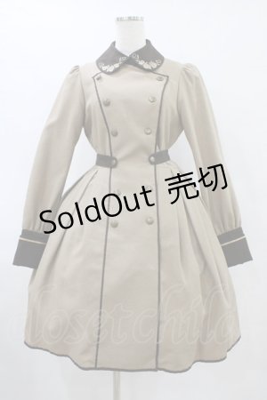 画像: Innocent World / エルヴィラワンピース M カフェオレ/ショコラ H-25-09-03-1021-IW-OP-NS-ZH