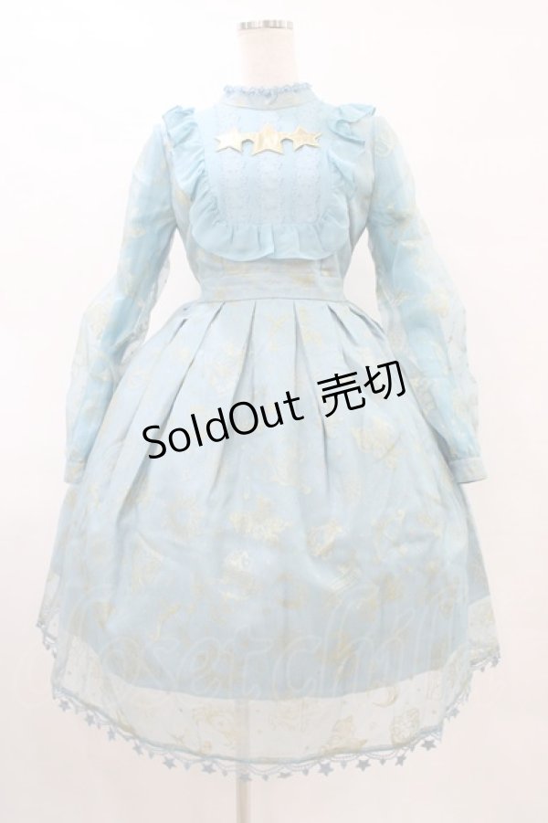 画像1: Angelic Pretty / Astrologyワンピース Free サックス H-25-09-03-1023-AP-OP-NS-ZH (1)