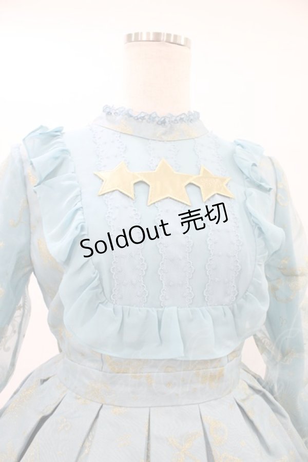 angelic pretty astrology ワンピ Angelic Pretty / Astrologyワンピース Free サックス H-25-09