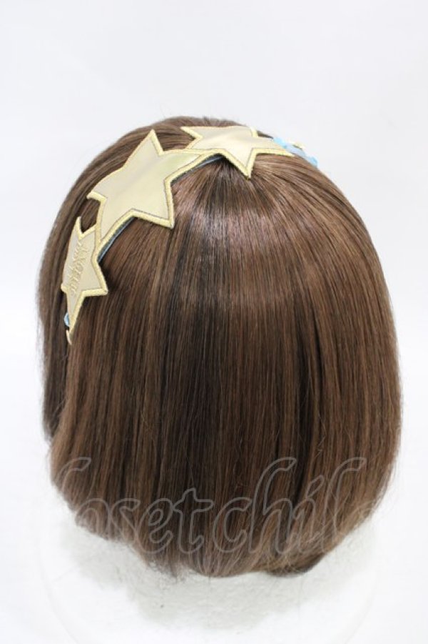 画像2: Angelic Pretty / Astrologyカチューシャ  サックス H-25-09-03-1004-AP-AC-NS-ZH (2)