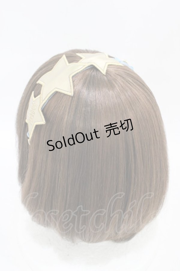 画像2: Angelic Pretty / Astrologyカチューシャ  サックス H-25-09-03-1004-AP-AC-NS-ZH (2)