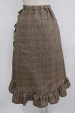 画像3: MILK / ブラウニースカート  ブラウングレンチェック H-25-09-04-038-ML-SK-KB-ZH (3)