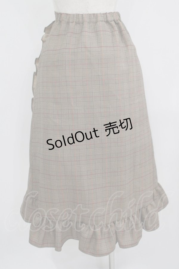 画像3: MILK / ブラウニースカート  ブラウングレンチェック H-25-09-04-038-ML-SK-KB-ZH (3)