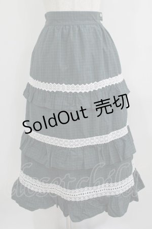 画像: MILK / ルルヴェスカート　  エメラルド H-25-09-04-039-ML-SK-KB-ZH