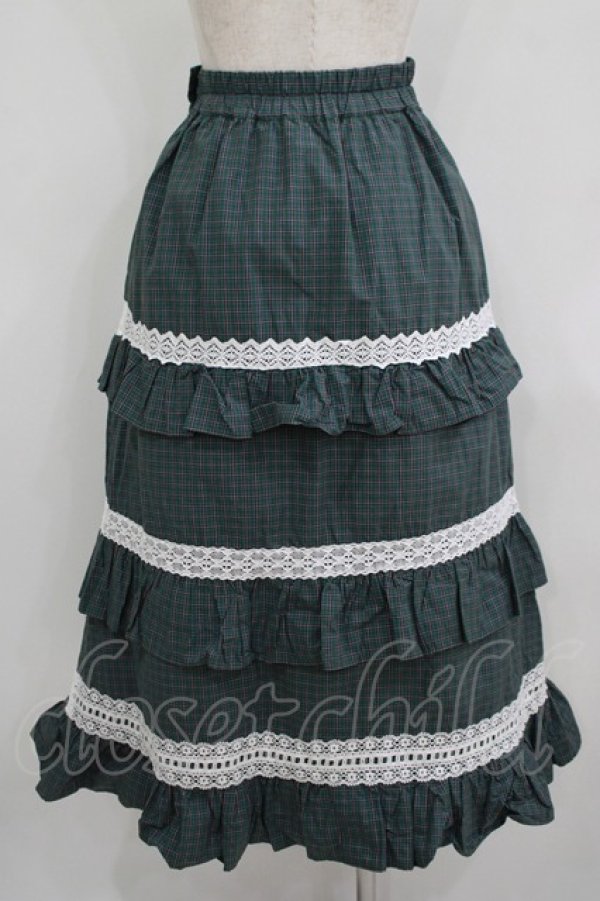 画像3: MILK / ルルヴェスカート　  エメラルド H-25-09-04-039-ML-SK-KB-ZH (3)