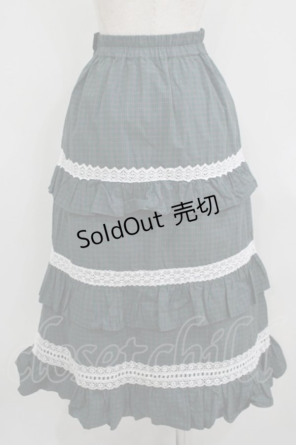 画像3: MILK / ルルヴェスカート　  エメラルド H-25-09-04-039-ML-SK-KB-ZH (3)