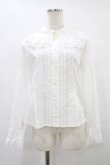 画像1: BABY,THE STARS SHINE BRIGHT / ２重襟袖ピンタックブラウス Free オフ H-25-09-04-1035-BA-BL-NS-ZH (1)