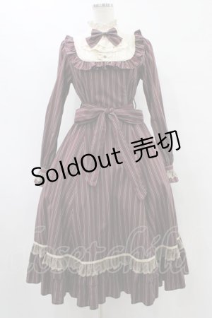 画像: Victorian maiden / レジメンクラシカルドールロングドレス Free ボルドー H-25-09-04-1037-CL-OP-NS-ZH