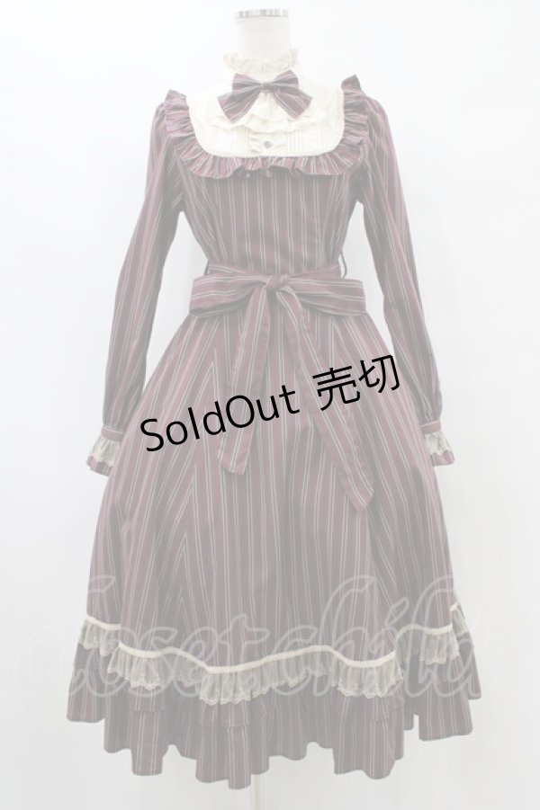 画像1: Victorian maiden / レジメンクラシカルドールロングドレス Free ボルドー H-25-09-04-1037-CL-OP-NS-ZH (1)