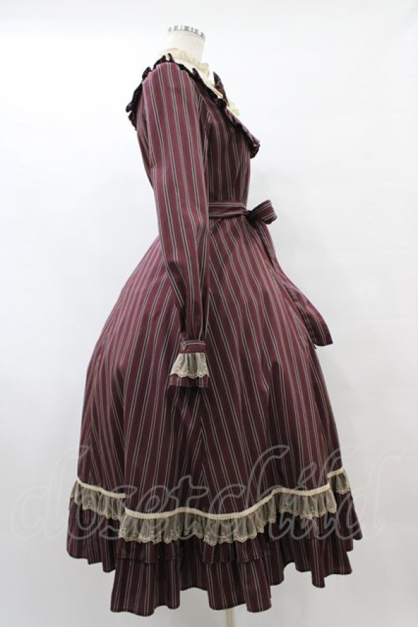 Victorian Maiden　リラックスレーシーボンネット　ボルドー Relax Lacey Bonnet | Victorian maiden | Wunderwelt Fleur