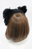 画像2: Angelic Pretty / Starry Catヘッドドレス  ブラック H-25-09-04-1005-AP-AC-NS-ZH (2)