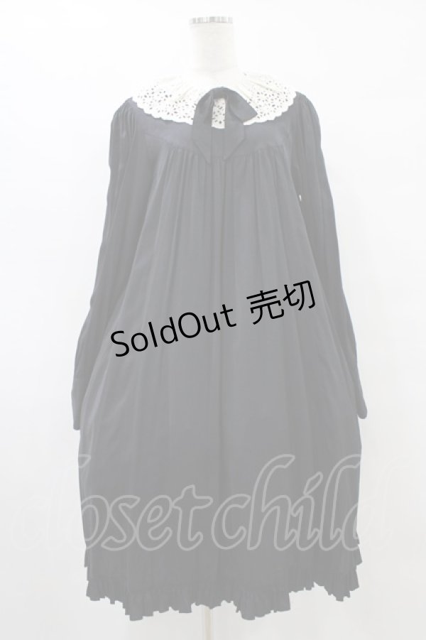 画像1: Physical Drop / レースカラードレス Free ブラック H-25-09-04-1039-LO-OP-NS-ZH (1)