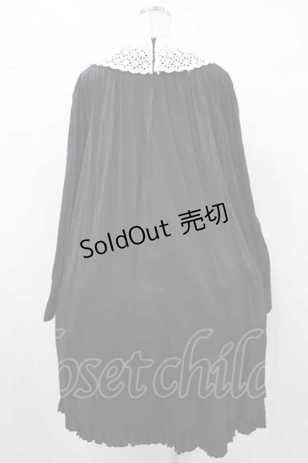 画像2: Physical Drop / レースカラードレス Free ブラック H-25-09-04-1039-LO-OP-NS-ZH (2)