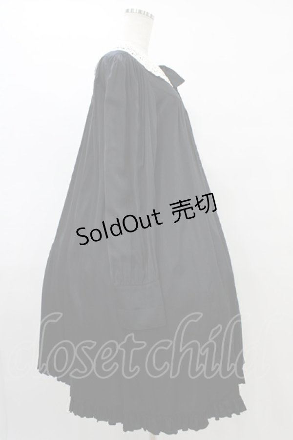 画像3: Physical Drop / レースカラードレス Free ブラック H-25-09-04-1039-LO-OP-NS-ZH (3)