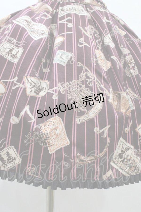 画像5: ALICE and the PIRATES / Teufel von Hameln柄ジャンパースカートII Free ロザリオ(ボルドー) H-25-09-04-1044-PA-OP-NS-ZH (5)