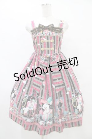 画像: BABY,THE STARS SHINE BRIGHT / Bichon Cirque柄 ジャンパースカートII Free ブラック H-25-09-04-1045-BA-OP-NS-ZH