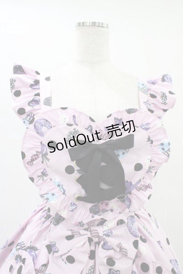 画像4: Angelic Pretty / Happy Treat Party Cafeスカート Free ピンク H-25-09-04-1048-AP-SK-NS-ZH (4)