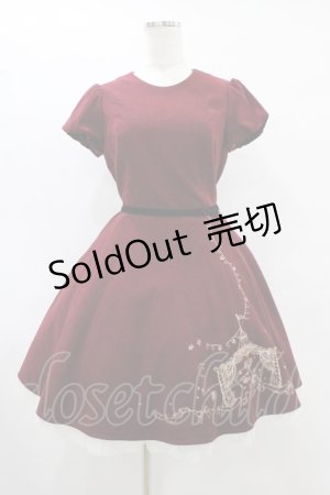 画像: Secret Honey / サーカス刺繍ワンピース Free ワイン H-25-09-04-1050-CA-OP-NS-ZH