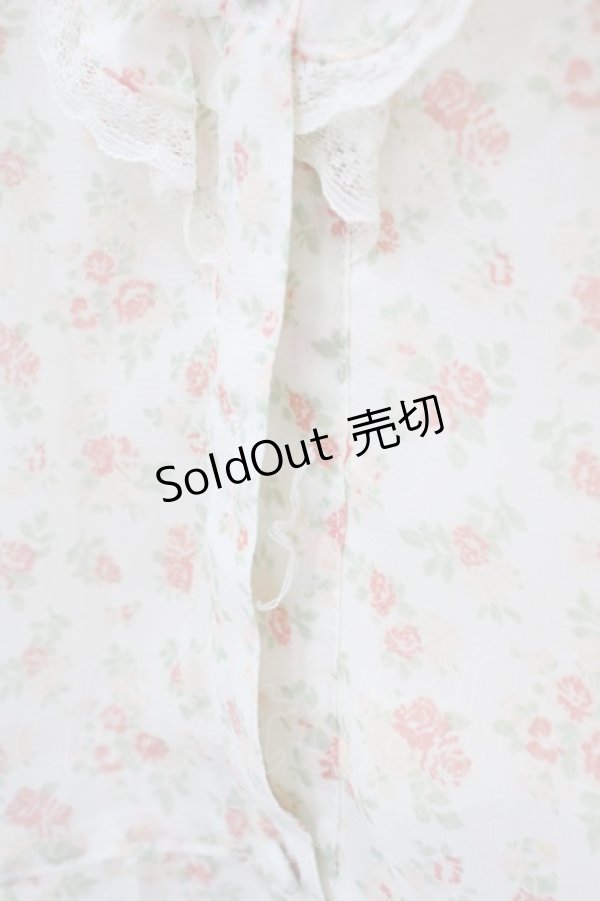 画像3: LODISPOTTO / 花柄シフォンブラウス M アイボリー H-25-09-04-1057-LO-BL-NS-ZH (3)