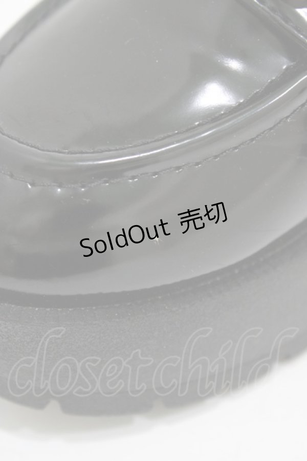 画像4: axes femme / プラチェーンビットローファー M ブラック H-25-09-04-1001-AX-SH-NS-ZH (4)