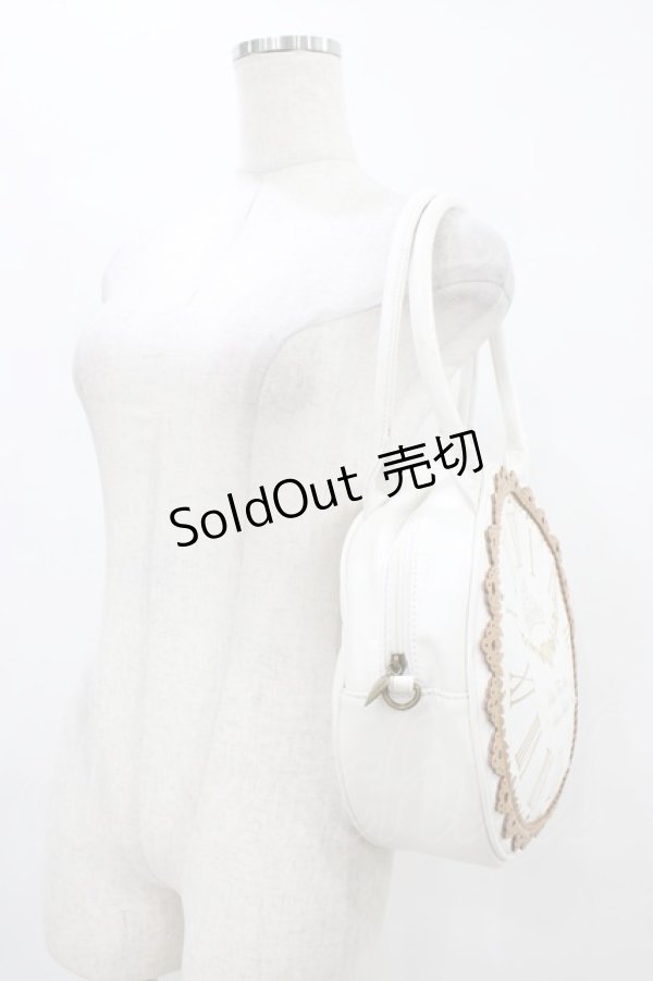 画像2: BABY,THE STARS SHINE BRIGHT / アリスの大きな時計バッグ  オフ H-25-09-04-1020-BA-BG-NS-ZH (2)