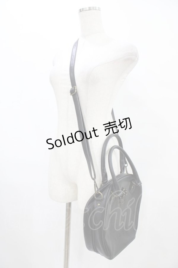 画像2: BABY,THE STARS SHINE BRIGHT / お嬢様の王冠付BAG  ブラック H-25-09-04-1021-BA-BG-NS-ZH (2)