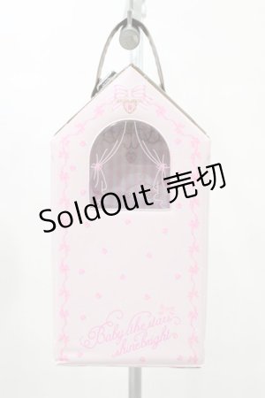 画像: BABY,THE STARS SHINE BRIGHT / ドールハウスバッグ  ピンク H-25-09-04-1022-BA-BG-NS-ZH