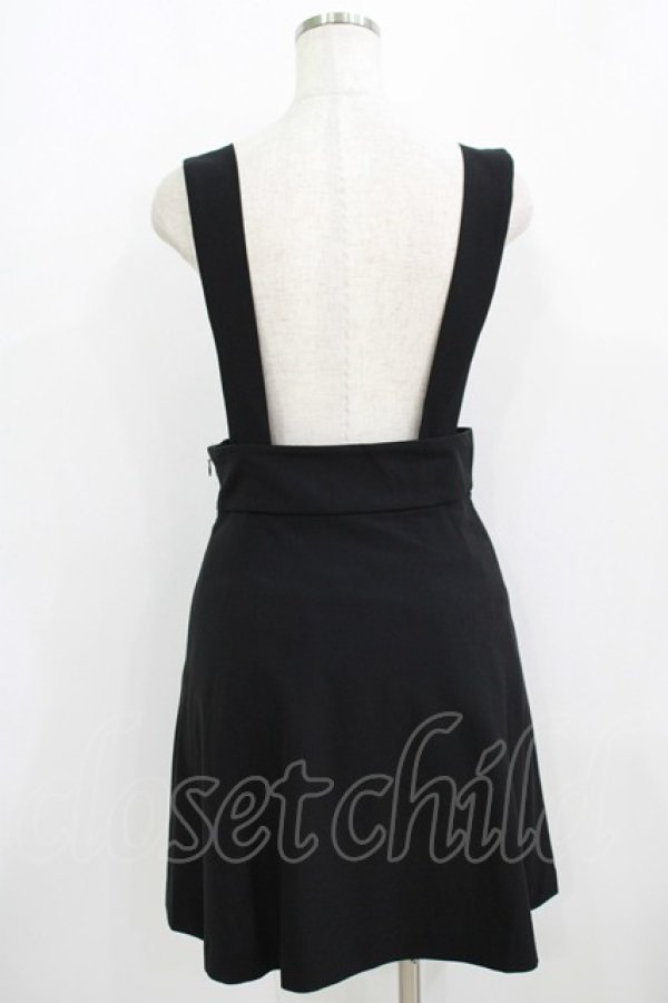 画像3: Katie / CAFE CHIC jumper skirt  ブラック H-25-09-04-054-LO-SK-KB-ZH (3)