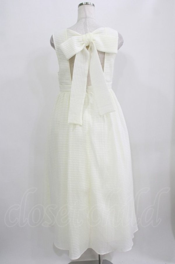 画像3: merry jenny / backリボンワンピース F オフホワイト H-25-09-04-006-LO-OP-KB-ZH (3)