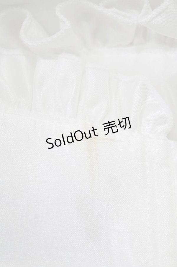 画像4: ATELIER PIERROT / ミニコルセットワンピース  ホワイト H-25-09-04-060-EL-OP-KB-ZH (4)