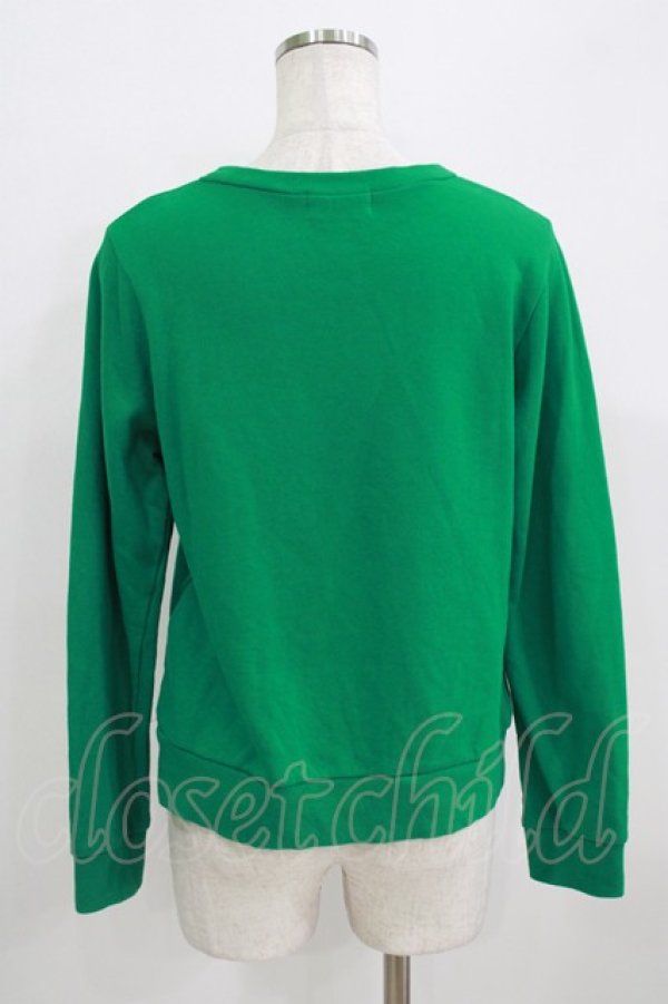 画像3: elements,H PARTY!! / ベアスウェットトップス  グリーン H-25-09-04-075-PU-TO-KB-ZH (3)