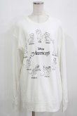 画像1: merry jenny / THE ARISTOCATSスウェット  オフホワイト H-25-09-04-076-LO-TO-KB-ZH (1)