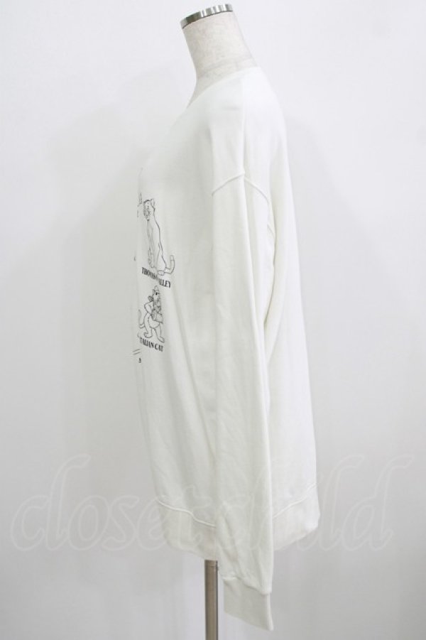 画像2: merry jenny / THE ARISTOCATSスウェット  オフホワイト H-25-09-04-076-LO-TO-KB-ZH (2)