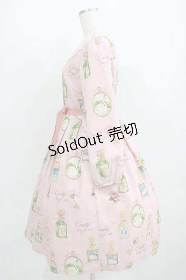 画像2: Emily Temple cute / Swan Perfumeワンピース  ピンク H-25-09-04-009-ET-OP-KB-ZH (2)